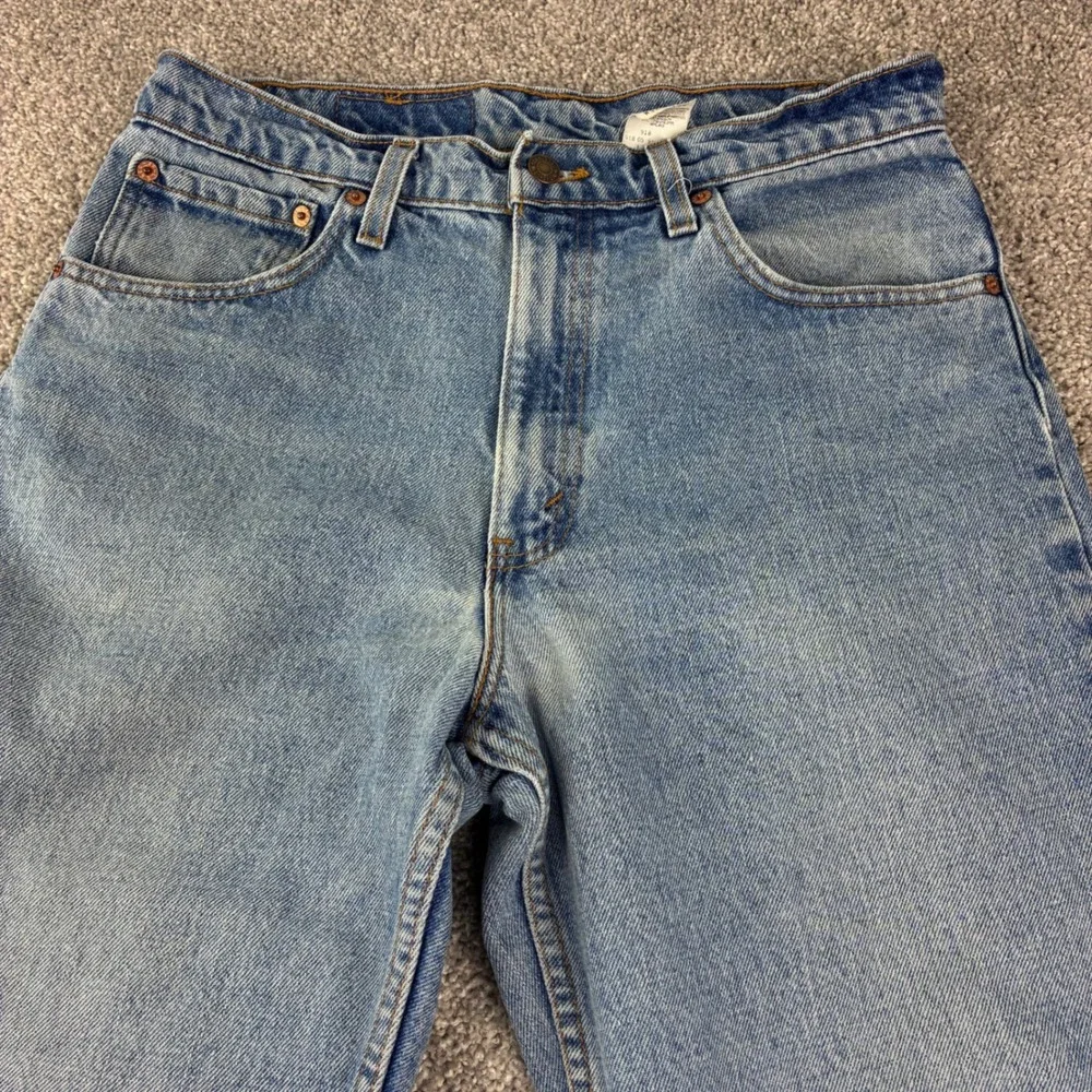 Vintage 90s Levi's 550 Relaxed Fit Tapered Leg Jeans Made USA Puerto Rico 32x31